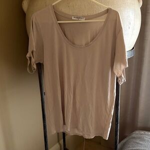 Project Social T Light Beige Short Sleeve Tee